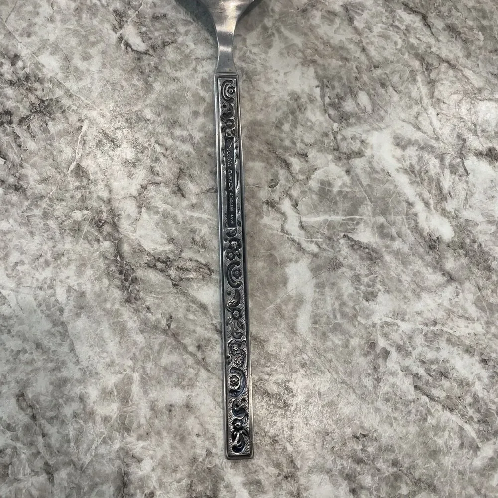 Oneida MEDITERRANEA Oversized Serving Salad Fork 11